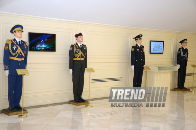 Museum of the National Flag. Azerbaijan, Nov.09, 2015 
